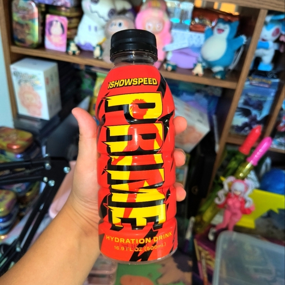 Red Hydration Ishowspeed Prime UNOPENED